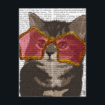 Kitten in Star Sunglasses Postcard<br><div class="desc">Inspirational & Holidays</div>