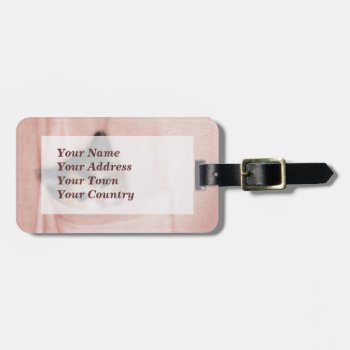 Kitten In The Pocket 2 Luggage Tag by MarianaEwa at Zazzle