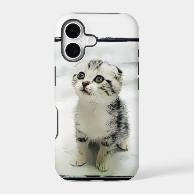 Kitten Iphone Case (Back)