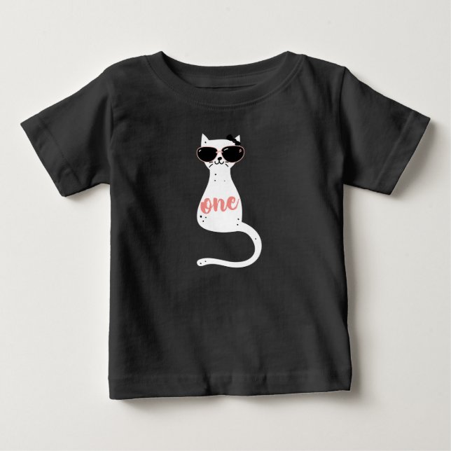 Kitten Me First Birthday Shirt (Front)