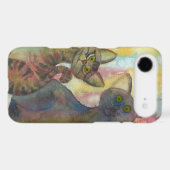 Kitten Monsters Watercolor Case-Mate iPhone Case (Back (Horizontal))