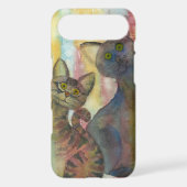 Kitten Monsters Watercolor Case-Mate iPhone Case (Back)