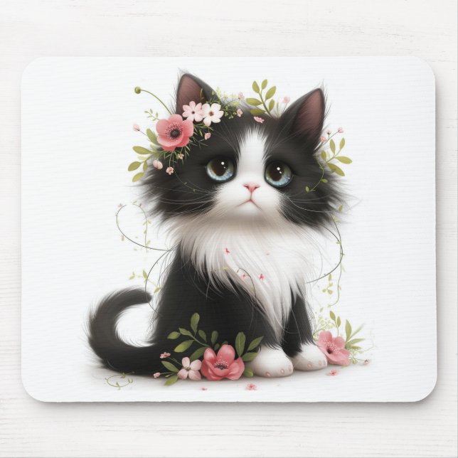 Kitten Mouse Pad (Front)
