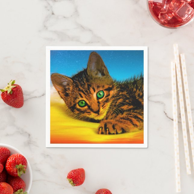 Kitten Napkins (Insitu)