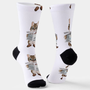 Kitten News Socks