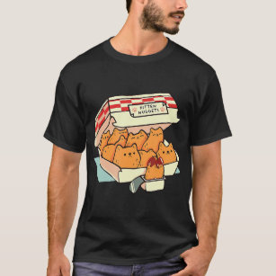 Kitten Nuggets Fast Food Cat T-Shirt