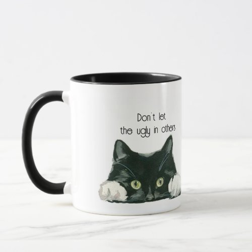 Kitten Offers Encouragement Advice Mug