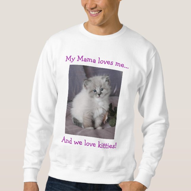 Kitten On Shirt (Front)