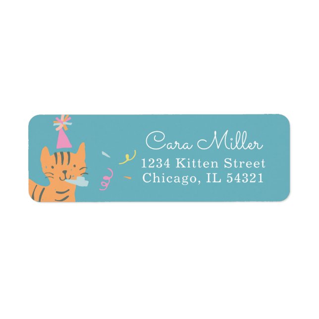 Kitten Party Label (Front)
