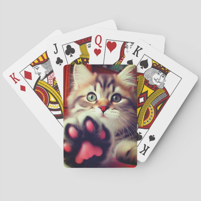 Kitten Poker Cards (Back)