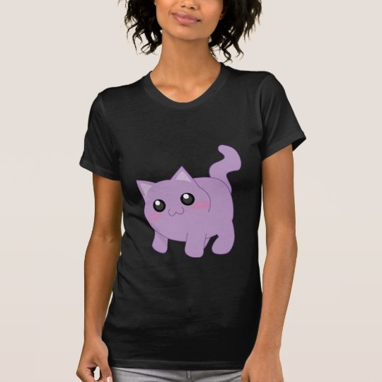 Kitten - purple and cute T-Shirt