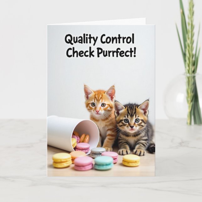 Kitten Sweets Mothers Day Card (Front)