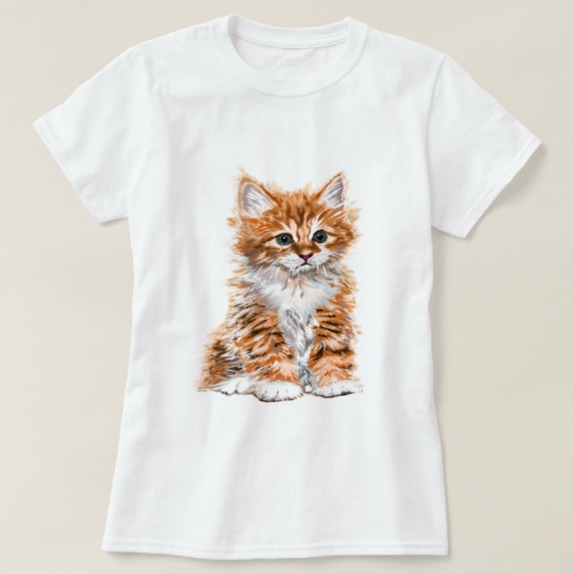 Kitten T-Shirt - Sweety (Design Front)