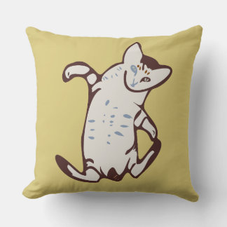Kitten Throw Pillow