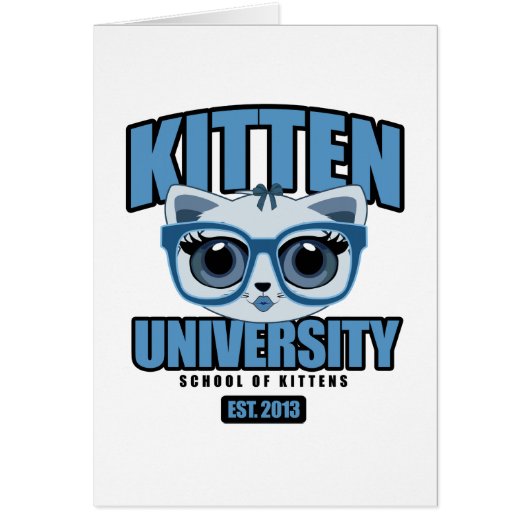 Kitten University - Blue Cards (Front)