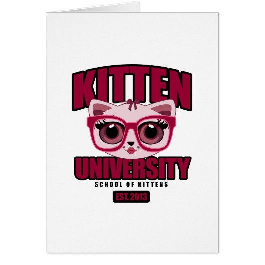 Kitten University - Pink (Front)