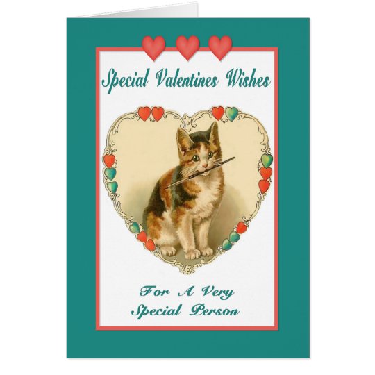 Kitten Valentine Card - Friendship