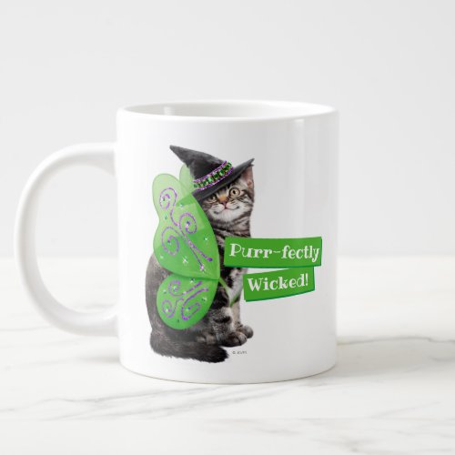 Kitten Witch Fairy Giant Coffee Mug