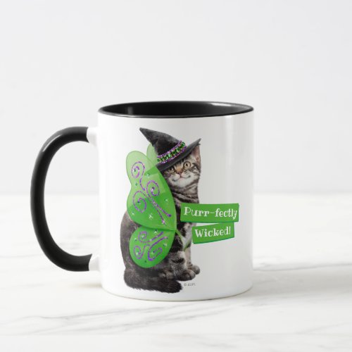 Kitten Witch Fairy Mug