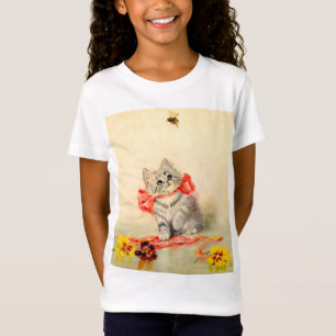 Kitten with a Red Ribbon T-Shirt