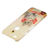 Kitten with a Red Ribbon Uncommon Google Pixel Case (Top)