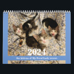 Kittens! 2024 My Feral Lady kitten Calendar<br><div class="desc">My Feral Lady is an independent rescuer in Sunset park, Brooklyn. She actually prefers to concentrate on TNR (Trap Neuter Return) of adult feral cats. But in doing such work, it always turns up kittens. Enough kittens - more than enough! to fill a calendar for you to enjoy all year...</div>