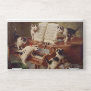 Kittens and Piano HP Laptop Skin