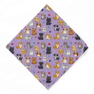 Kittens and Puppies bandana