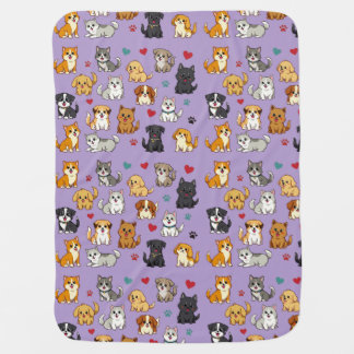 Kittens and Puppies Blanket