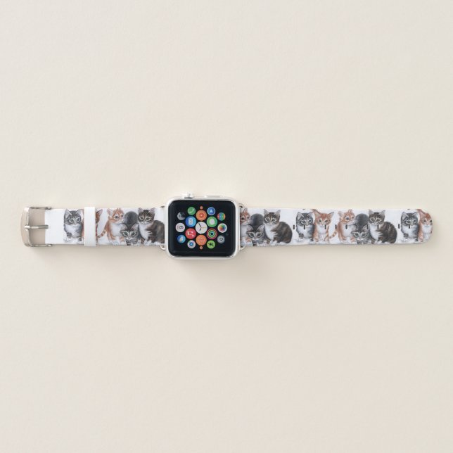 kittens Apple watch band (Front)