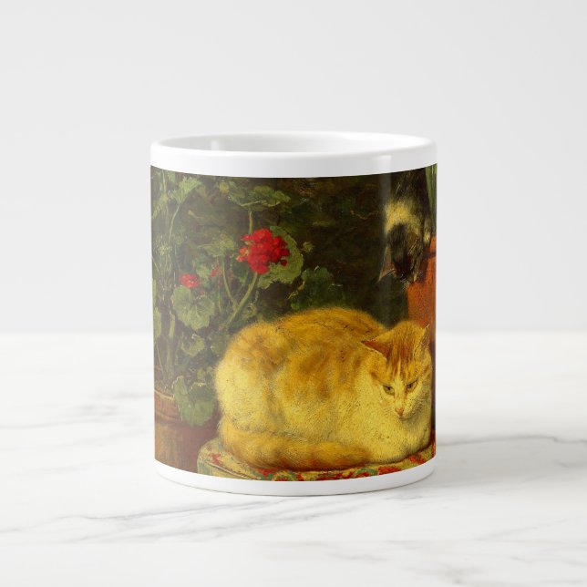 Kittens at Play Giant Coffee Mug (Front)