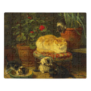 Kittens at Play Jigsaw Puzzle