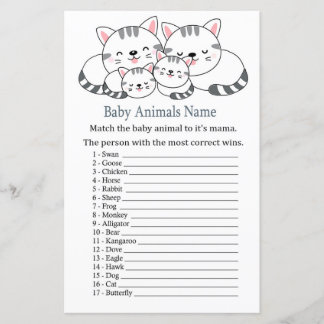 Kittens Baby Animals Name Game