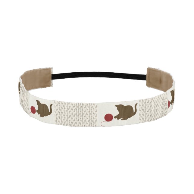 Kittens Backgrounds Athletic Headband (Front)