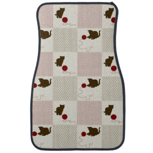 Kittens Backgrounds Car Floor Mat