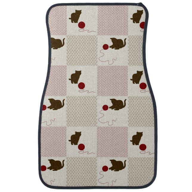 Kittens Backgrounds Car Floor Mat (Front)