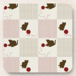 Kittens Backgrounds Coaster