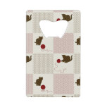 Kittens Backgrounds Credit Card Bottle Opener