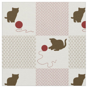 Kittens Backgrounds Fabric