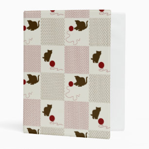 Kittens Backgrounds Mini Binder