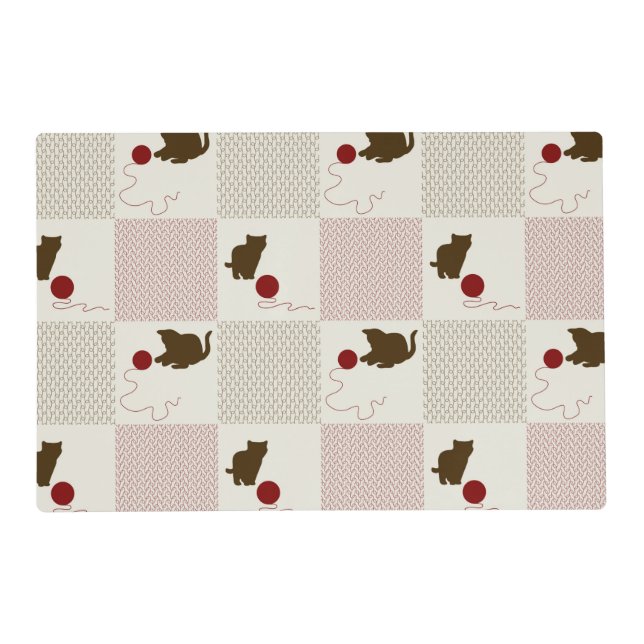 Kittens Backgrounds Placemat (Front)
