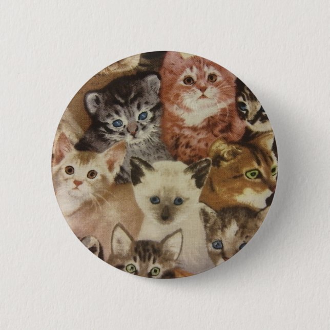 Kittens Button (Front)