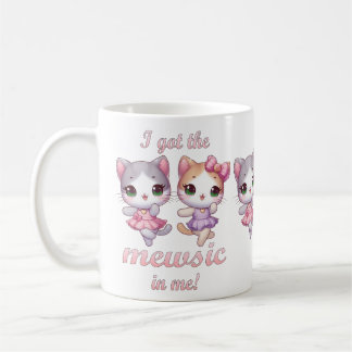 Kittens Dancing Coffee Mug