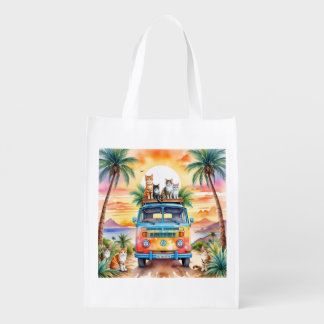 Kittens design shopping bag