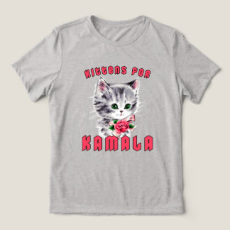 Kittens for Kamala Tri-Blend Shirt