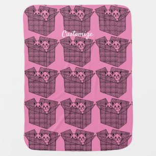 Kittens in a Box Thunder_Cove Baby Blanket