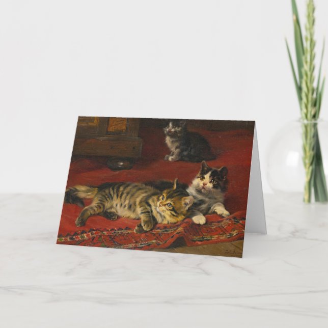 Kittens | Julius Adam the Younger Card (Front)
