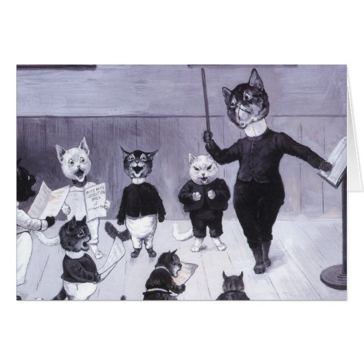 Kittens Learn to Sing Cards (Front Horizontal)