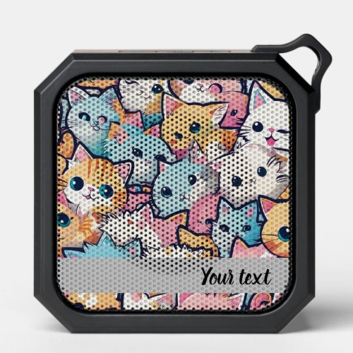 Kittens pattern bluetooth speaker