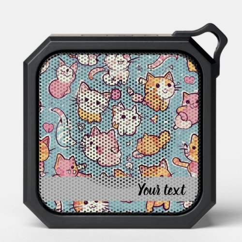 Kittens pattern bluetooth speaker